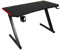 Konix Bureau Gaming Spectra 120 x 60 x 75 cm en Forme de Z - 30 Modes éclairage LED - Structure Table métal - Porte-gobelet - Support Casque - Noir
