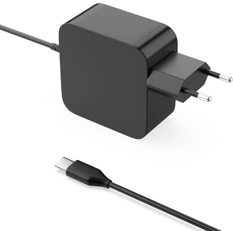 65W 45W Netzteil für Steam Deck, USB C Ladegerät für Nintendo Switch/Switch2/Switch Dock/Steam Dock/Steam OLED Unterstützt TV Modus, Legion Go S, Asus Rog Ally X Zenbook Chromebook MacBook Pro