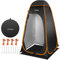 Chihee Refugio de privacidad al Aire Libre Pop Up Tienda Baño Camping Vaina Tienda Cambiador Portátil Cabina de Baño Instantáneo de 1 Habitación Tienda Ducha Vestidor Plegable (Negro)