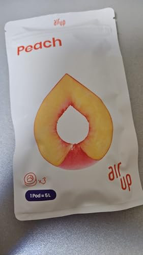 Generisch 3 x Pod Peach Original Water Bottle Accessory Flavoured Pads 0 Calories (Pod Peach