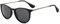 SUNGAIT Tondi Vintage Occhiali da Sole per Donna Uomo Classic Retro Designer Stile(Finitura Opaca Montatura Nera/Lenti Grigie Polarizzate) -SGT567 PGHKH