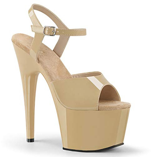 Pleaser Women ADORE-709/CR/M Sandals