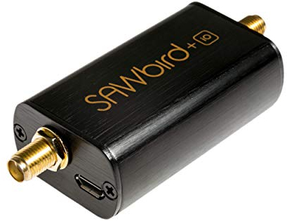 Nooelec SAWbird+ iO - Premium-Saw- und kaskadiertes Ultra-Low-Noise-LNA-Modul für Inmarsat-Anwendungen 1542MHz Mittenfrequenz