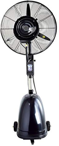 Ventilatore Industriale, Ventola antiappannamento oscillante, con Dispositivo di Protezione dalle perdite, Altezza Regolabile, Adatto per Esterno, Fabbrica, Centro Commerciale