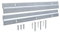 NEWLY - Fixation murale Z-BAR - 1000 mm - Argent