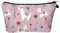 Modische Kulturtasche Kosmetikbeutel Schminktasche Make-Up Bag Kulturbeutel Wasserabweisend Originelle Print-Motive für Reisen, Urlaub und Alltag (Lama Ranch)