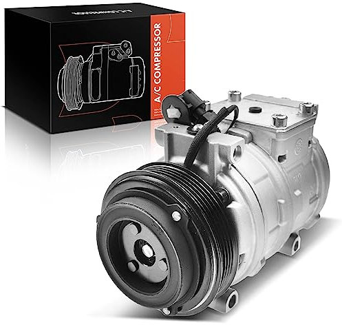 Frankberg Compresor de aire acondicionado con embrague Gasolina Compatible con Serie 3 E36 5 Series E34 7 Series E32 Z3 E36 Replace# 64528385908, aceite premezclado