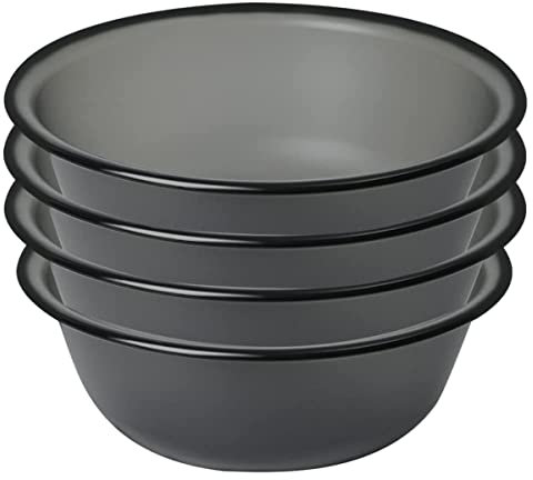 Cetomo 4 * 36 cm (diametro) Lavabo in plastica Vasca impilabile per piatti - Lavabo portatile - Vasca per piatti salvaspazio