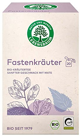 Lebensbaum Kräuterteemischung, Fastenkräuter 20 Beutel, 30g (2er Pack)