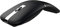 Carledon Souris tactile sans fil Bluetooth pliable avec récepteur USB, rotation à 180 °, clic silencieux, souris d'ordinateur portable incurvée, convient pour PC, ordinateur portable, MacBook (noir)