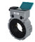 Batteriebetriebener Ultraschall-Wasserzähler DN50 DN65 DN80 DN100 mm Digitaler Wasserdurchflussmesser IP68 Sandwich-Typ (Color : DN80)