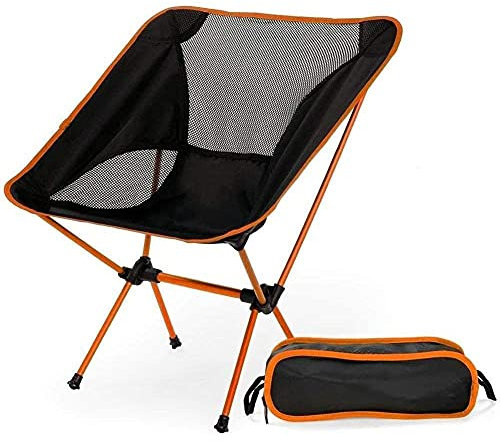 Ultraleichter Campingstuhl, zusammenklappbarer Campingstuhl, Strandkörbe für Erwachsene, mit großen Anti-Sink-Füßen und leichtem Rucksack für Outdoor-Camp, Strand, Reisen, Picknick, Wandern, 250 Pfund