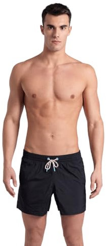 ARENA Short de Playa Icons para Hombre Solid Team Stripe