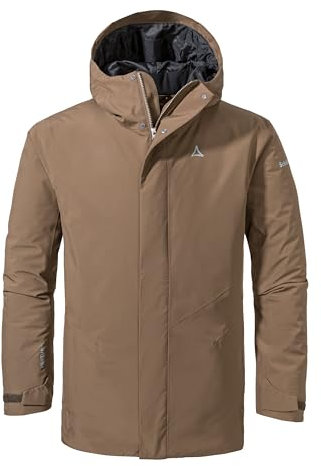 Schöffel Herren Style Froda Mns Winter Parka, Coffee, 50 EU