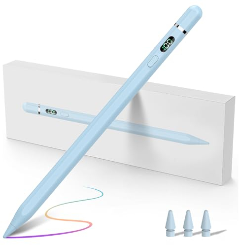 Pencil 1ere Generation pour iPad, Stylet pour iPad (2018-2024) avec Chargeur USB C, Palm Rejection & Tilt Sensitivity, Pencil pour iPad 6-10 Gen, iPad Pro 11“ /12.9”, iPad Air 3/4/5, iPad Mini 5/6