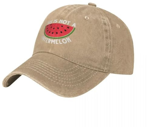Palästina Distressed Denim Baseball Cap Herren Baseball Caps - Leichte Verstellbare Sonnenschutzkappe, Sommer Casual Outdoor Sports Cap Für Unisex, Khaki, Einheitsgröße