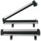 Barres Toit Porte-Bagages Universel pour Voiture, Porte-Ski, Toit, Snowboard, Porte-Bagages en Alliage D'aluminium Porte-Bagages