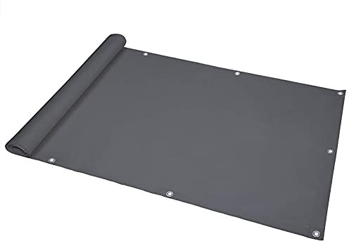 Panneau brise-vue 80 cm x 100 cm très résistant pour extérieur, cour, mur, jardin, cour, extérieur et panneaux