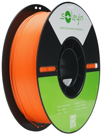 SOLEYIN Ultra PLA Filament 1.75mm Rose, 3D Drucker Filament 1kg Hochgeschwindigkeit 30-300mm/s Umweltfreundliche, für die meisten 3D-Drucker Creality Ender K1 K1C K2 plus (Hagebutte)