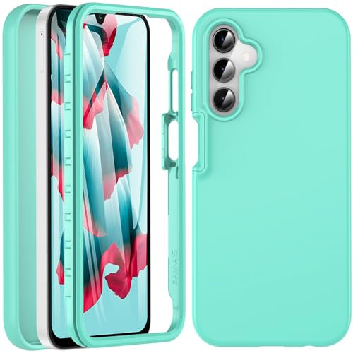 Custodia per Samsung Galaxy A15 5G, custodia per cellulare Samsung A15 5G, protezione a 360 gradi, custodia antiurto in silicone per esterni, con protezione schermo integrata, protettiva