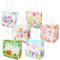 6 x Ostereiersuche-Taschen mit Griffen, Verschiedene Größen, Häschen Karotten Küken Ei Taschen, Oster Leckerei Taschen, Non-Woven Ostertaschen zum Verpacken von Geschenken, Eiersuche, Partyzubehör