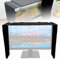 QYOEGSQ Parasole for Monitor con Display da 27 Pollici, Parasole for Copertura su Tutti i Lati, Parasole for Schermo, paraluce for Monitor Regolabile, Copertura for la Privacy del Computer Desktop