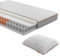 OCTASLEEP Smart Plus Matratze 100x200 + Smart Kissen – Matratze mit flexiblen Federn aus Memory Foam – 3 Zonen für ideale Unterstützung – atmungsaktiv und kühlend