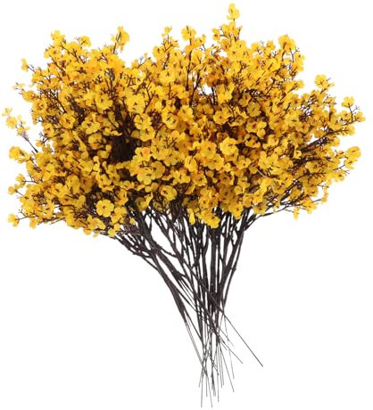 Garneck 24pezzi Fiori Autunnali Artificiali Delicati Per Decorazioni Esterne Fiori Autunnali Per Esterni Composizioni Floreali Primaverili All Aperto