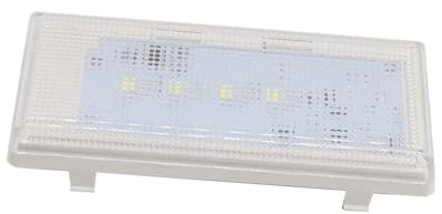 Kühlschrank-LED-Leuchten W10515058 Ersatzteil, verbessertes Teil mit konischer Linse und Blende for AP6022534 Wpw10515058 PS11755867