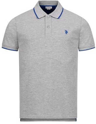 U.S. POLO ASSN. Herren Poloshirt (S-3XL) Classic Fit Kurzarm Pique Polohemd P002