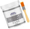 Fafeicy Seelamento Impermeabile Impermeabile Vernice Anti-focolaio Trasparente con Pennello per Piastrelle Tetto Bagno in Cemento Riparazione Fai Te (300 g)