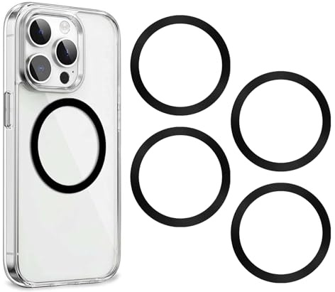 3 PCS Universal Metal Ring Sticker,Compatiable with magsafesticker magnetic ring for phone 16/15/14/13/12/11 Series/Car Holder for iPhone/Android Phone Cases Metal Rings(without Magnetic)