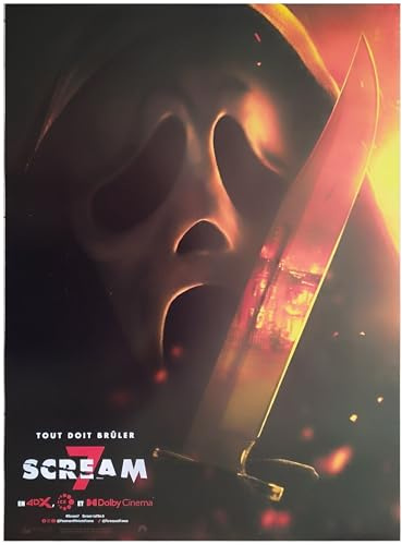 SCREAM 7 Filmposter Original (Format 53 x 39 cm gerollt) Film 2026 Mckenna Grace