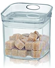 kela Vorrats-Dose Jule mit Deckel | 500 ml | eckig | Frischhalte-Box | Kunststoff-Behälter klar| stapelbar | Lebensmittel-Aufbewahrung | aromadicht