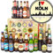 I love Köln + 24 Biersorten aus Welt + Köln Geschenk Freundin + Adventskalender 2024 2025 Bier Welt