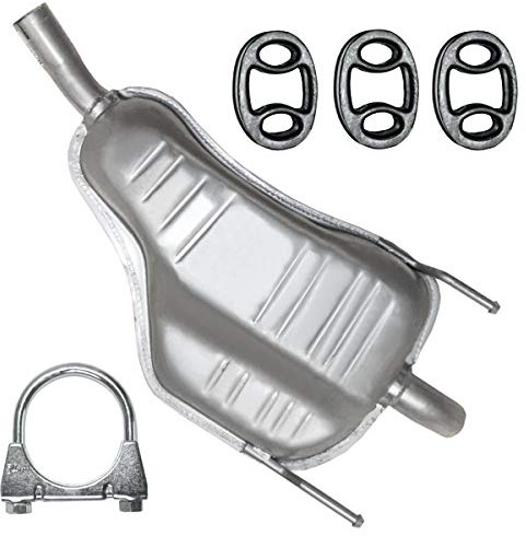 Adamot Endschalldämpfer Auspuff Endtopf für Opel Astra H 3 III 1.4i 16V 1.6i 16V 1.8i 16V