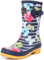 Joules Molly Welly, Stivali Donna, Navy Blue Stripe Floral, 36 EU
