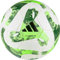 ADIDAS HT2421 TIRO Match Recreational Soccer Ball Unisex Adult White/Team Green/Team solar Green/Black Größe 3