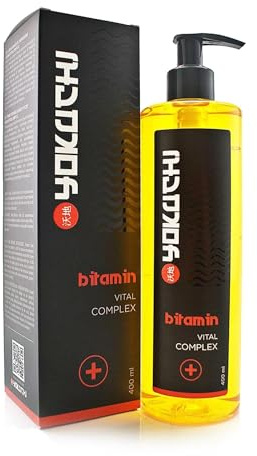 Yokuchi Bitamin Aquarium Vitamin Komplex - 400ml, B- Vitamine zur Stärkung der Immunität für Aquarienfische, Nahrungsergänzung bei Stress und Krankheiten