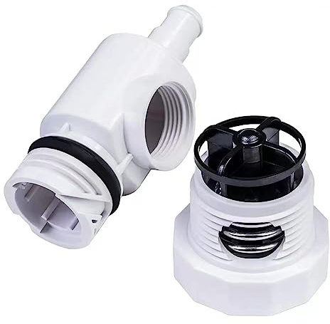 Donkivvy Soupape de décompression et raccord Mural Universel D29 UWF à déconnexion Rapide Compatible avec Les nettoyeurs automatiques pour Polaris 180 280 380