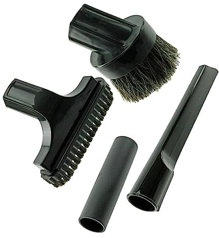 Quailitas Vacuum Cleaner Spare Tools [Pack of 4 Spare Parts] – Spare Tool Kit 32 mm for Numatic Henry Hetty Hoover & Electrolux Vacuum Cleaners, Vacuum Replacement Parts