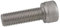 SEIDER M6 M8 M10 Innensechskantschrauben mit Feingewinde, 304 Edelstahlschrauben, Steigung 0,75/1,0/1,25 mm(M10x1.0x40(1pcs))