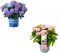 Kit de Hortensia Azul y Hortensia Rosa Naturales Plantas Ideales para Decorar