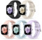 Higgs 5 Pezzi Cinturino 20mm Compatibile con Amazfit GTS 4 2 Mini/GTS 2 2e 3 4 42mm/Cinturini Amazfit Bip U pro/Bip S/Bip S Lite/Bip Lite Donna e Uomo, Cinturini Sportivo Silicone Morbido,Galassia