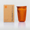 Huskee Renew Range Cup & Lid- Amber and Smoke - (6oz, 8oz, 12oz, 16oz) (Amber, 12oz Cup & Lid)
