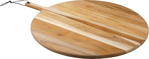 Tramontina Tabla para Pizzas de Madera Teca Certificada Provence 52 x 40 cm
