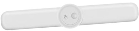 HOMSFOU 1 Satz Menschliches Sensorlicht LED-Schrankleuchten Wandleuchten für den Innenbereich Multifunktionslicht led-light led-lichter charger Streifen Wandlampe langes Lichtband Stk Weiß