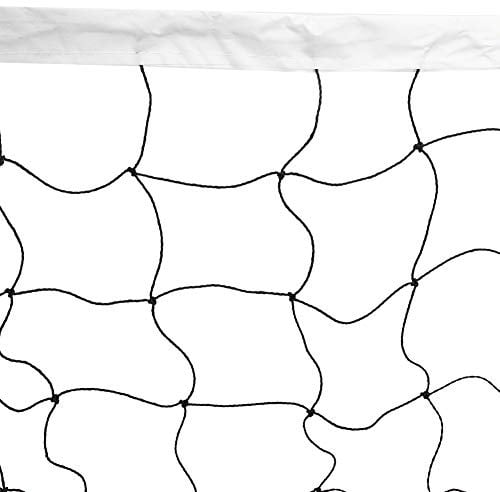 Filet de Volley-Ball Professionnel pour L'extérieur avec Câble en Acier, Filet de Volley-Ball Robuste pour Jardin, Filet de Volley-Ball Portable, Filet D'entraînement de