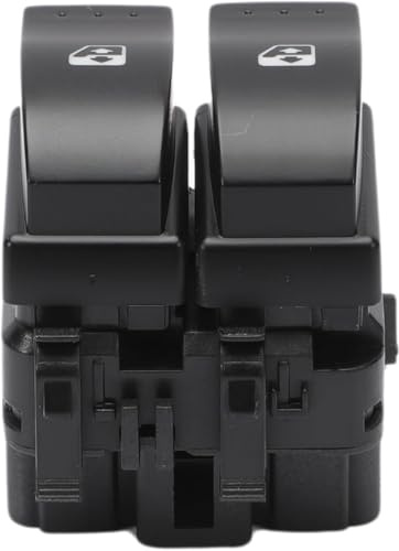 Merautop SJ Interruptor de elevación de ventana Botón de control Interruptor de ventana eléctrico Reemplazo para Clio Trafic II Espace 8200549867 8200315034