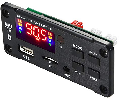 Asyduey VerstäRker 25Wx2 12V MP3 Decoder Board Audio Bluetooth 5.0 Drahtloses Musik Auto MP3 Player mit Bluetooth